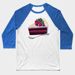 Strawberry Cake II Baseball T-Shirt
